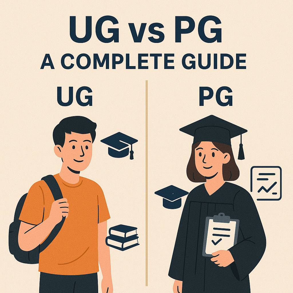Difference Between UG and PG Complete Guide